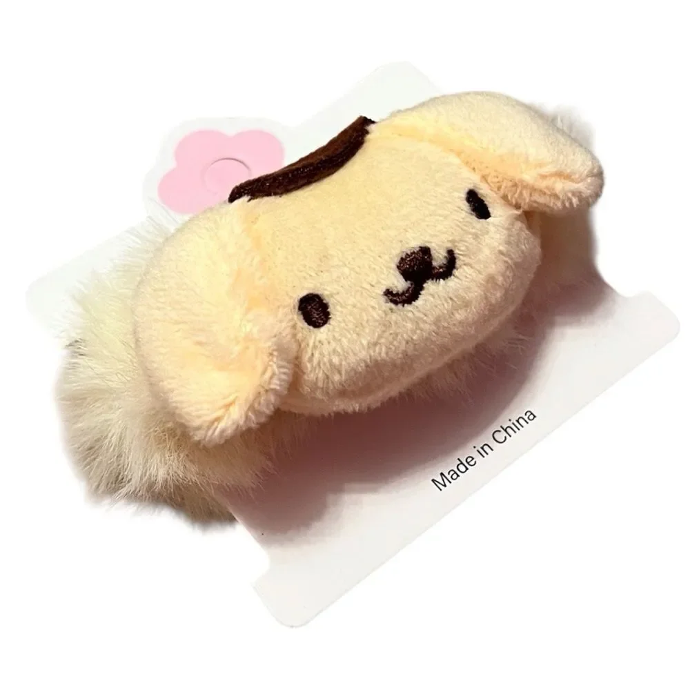 🤯5/$25🤯 Yellow Pompompurin Furry Hair Scrunchie